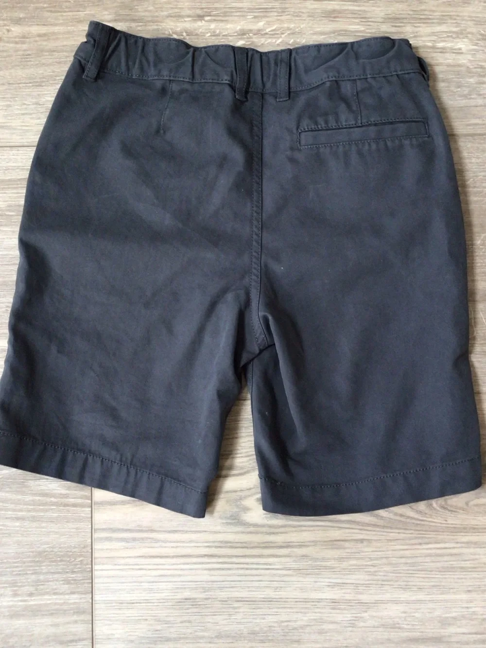 Old Navy Boys 3-Pack Drawstring Shorts in Black, Blue, and Brown